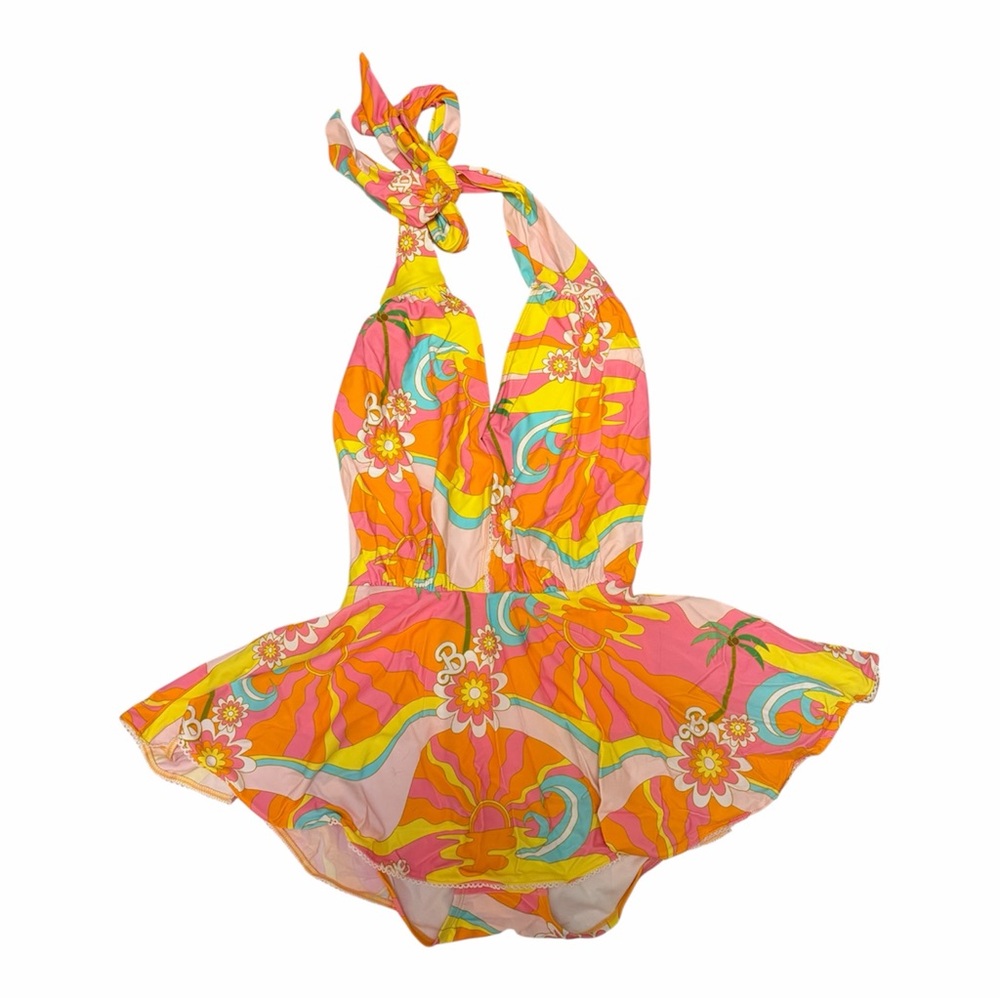 Unique Vintage X Barbie One Piece Swimsuit - Picture 4 of 8